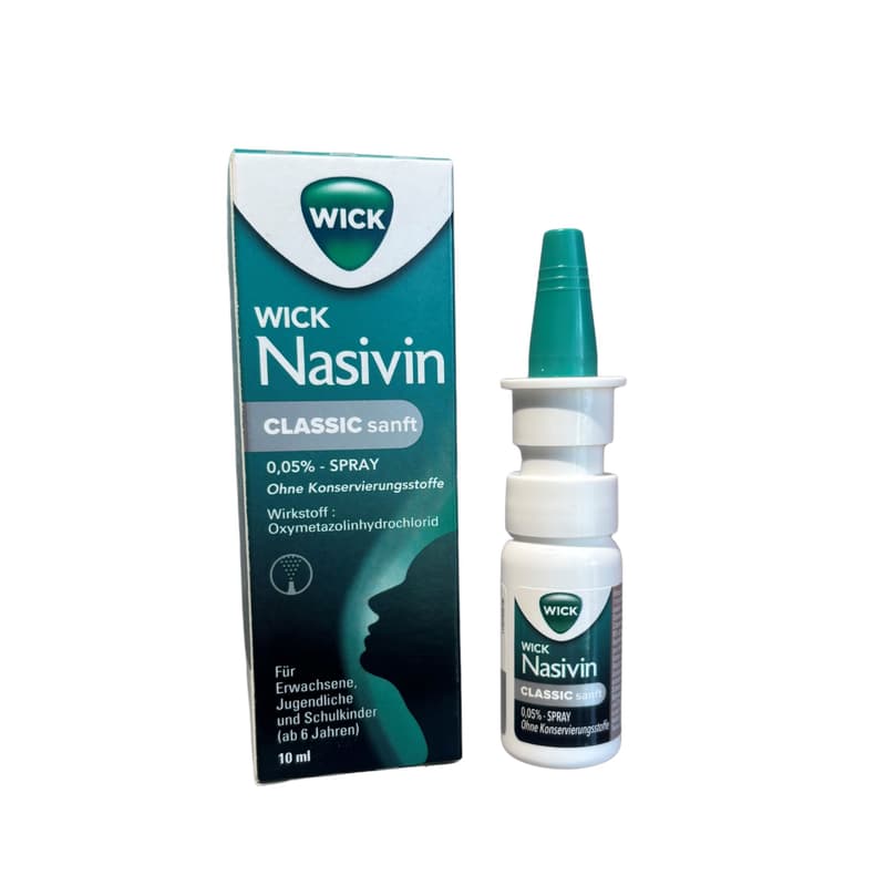 Wick Nasivin Classic sanft 0,05 % - Spray