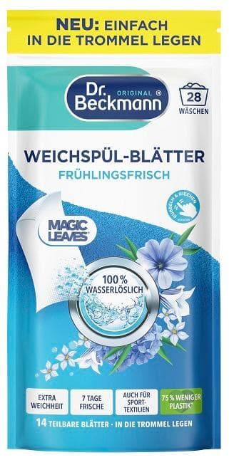 Dr. Beckmann Weichspül-Blätter - Frühlingsfrisch