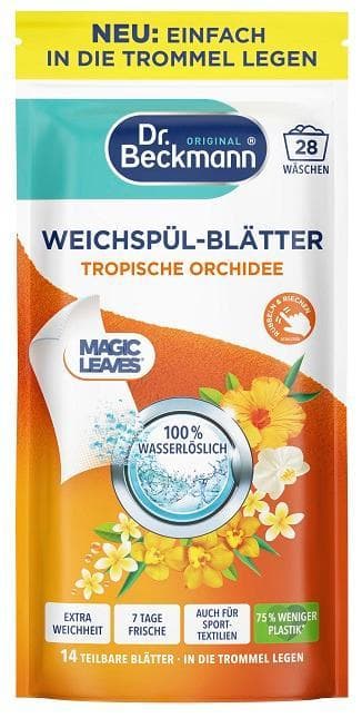 Dr. Beckmann Weichspül-Blätter - Tropische Orchidee