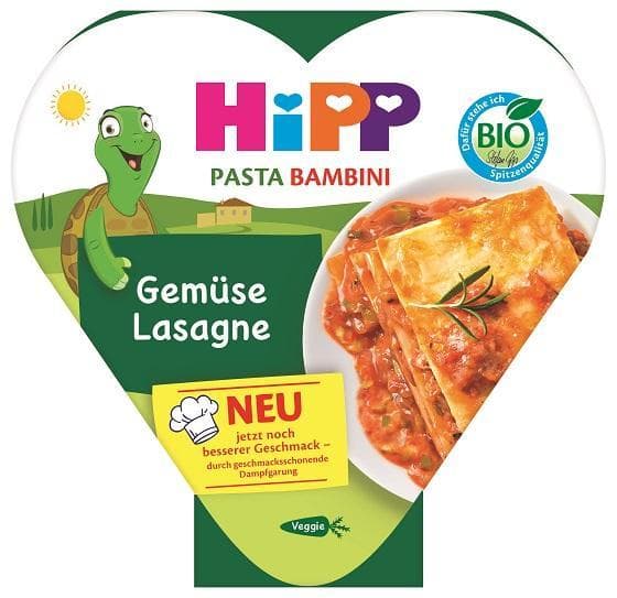 HiPP BIO Vegetable Lasagne, from 1 year of age
