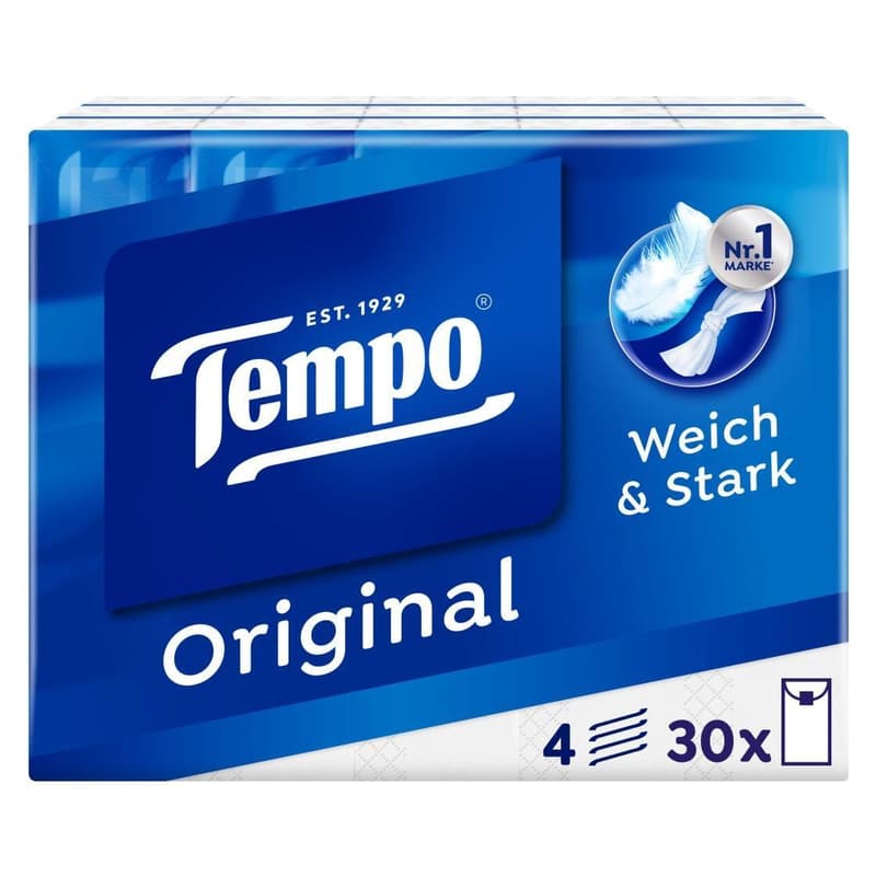 Tempo tissues Original 30x10 tissues