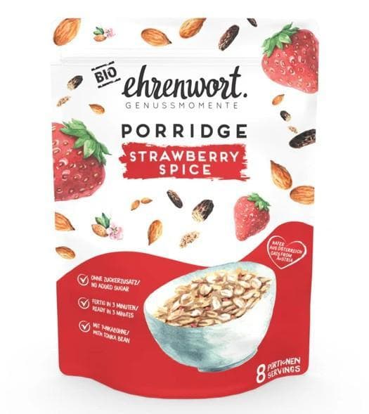 Ehrenwort BIO Strawberry Spice Porridge