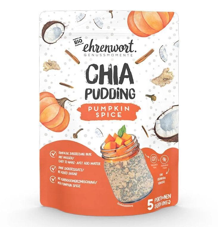 Ehrenwort BIO Pumpkin Spice Chia Pudding