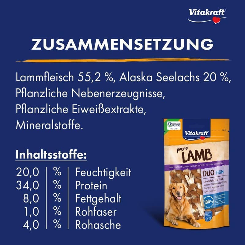 Vitakraft LAMB Duo® Lamb & Fish MSC