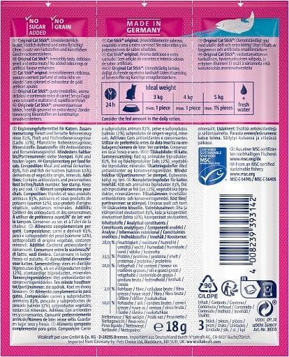 Vitakraft Cat Sticks® Salmon MSC