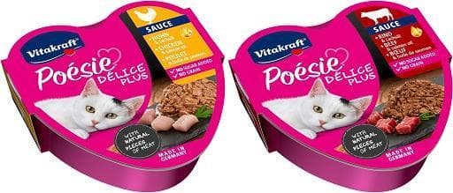 Vitakraft Poésie Délice Plus MP Huhn+Rind 6x85g