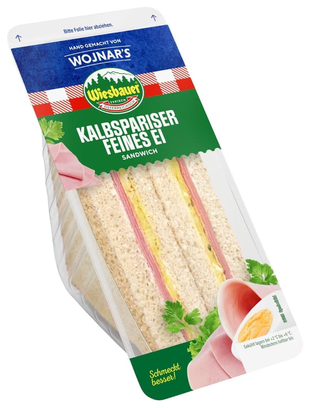 Wiesbauer x Wojnar Sandwich Kalbspariser Ei