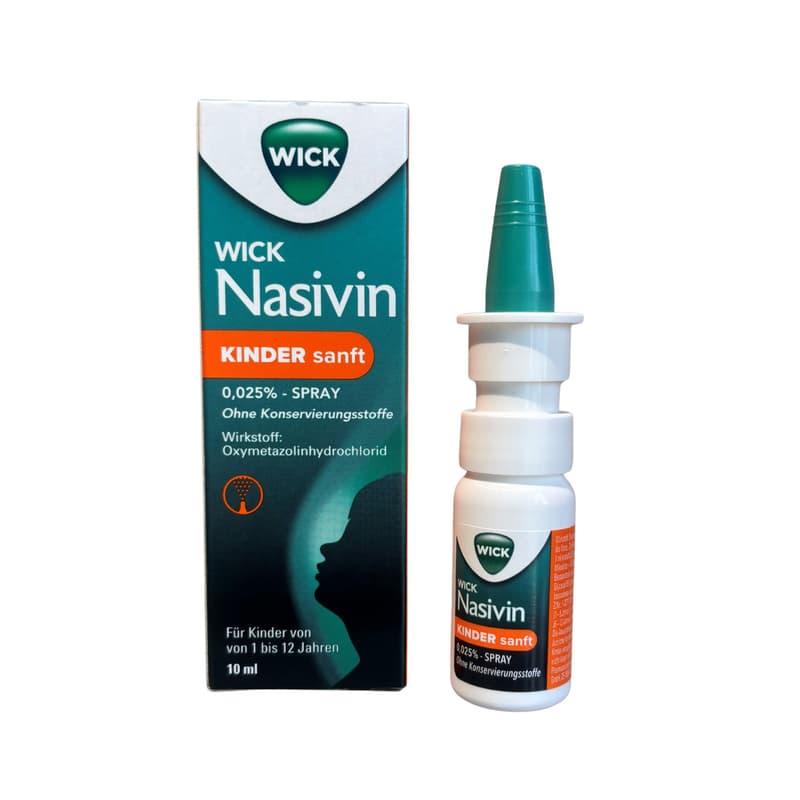 Wick Nasivin Kinder sanft 0,025 % - Spray