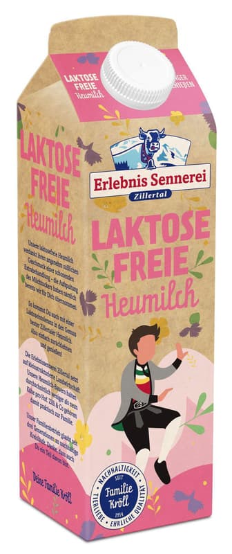 Erlebnis Sennerei Zillertal laktosefreie Heumilch 3.6%