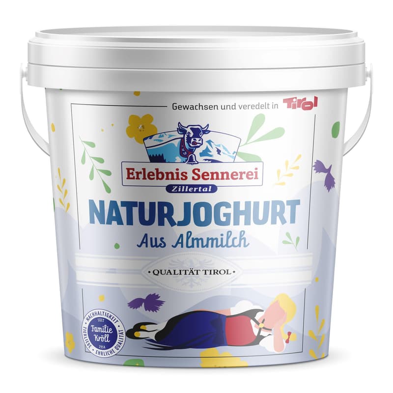 Erlebnis Sennerei Zillertal Naturjoghurt 3.5%