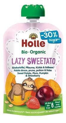 Holle BIO Lazy Sweetato – Süsskartoffel, Pflaume, Kürbis, Erdbeere und Hafer, ab dem 6. Monat