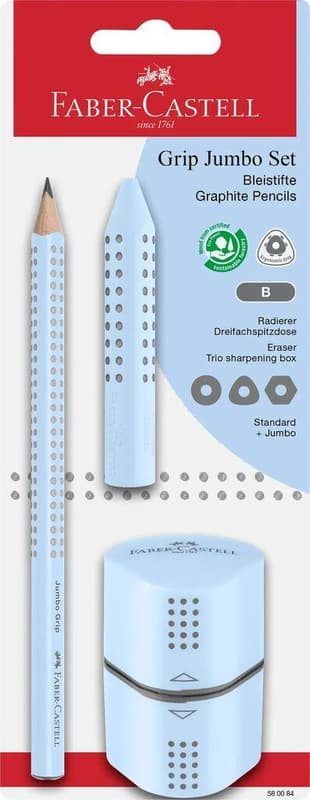 Faber-Castell Jumbo Grip Set sky blue
