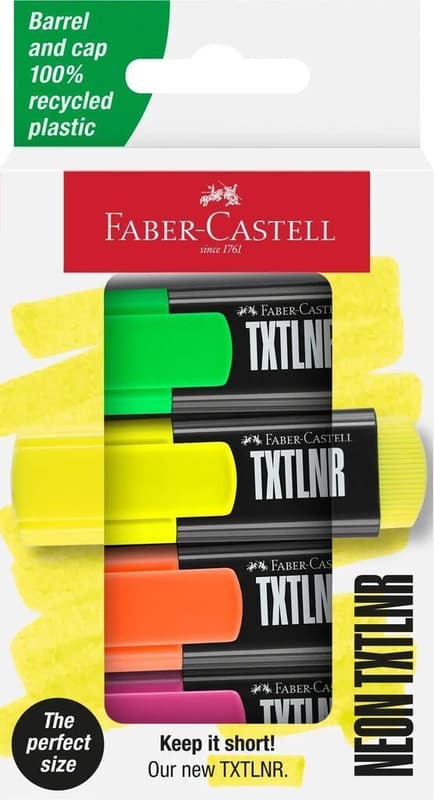 Faber-Castell Highlighter 4er