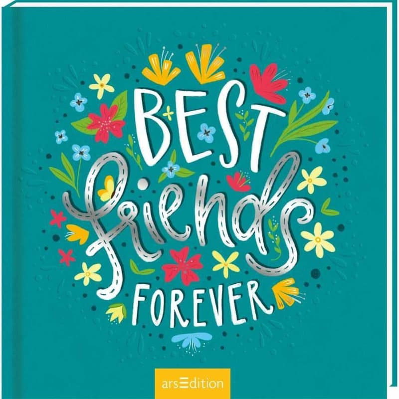 Freundebuch Best Friends Forever Handlettering