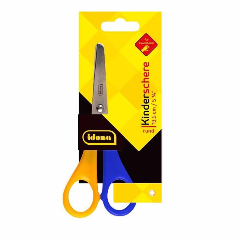 Kinderschere für Linkshänder rund 5 1/4"