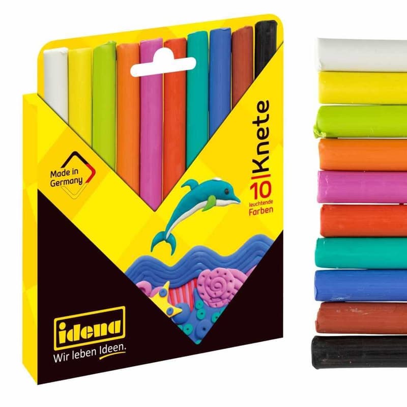 Knete 10 Farben