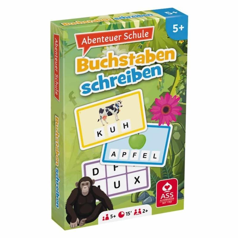 Lernspiel Abenteuer Schule Buchstaben schreiben