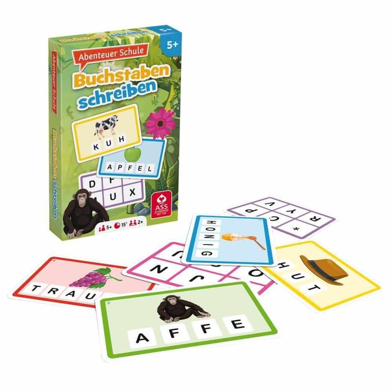 Lernspiel Abenteuer Schule Buchstaben schreiben