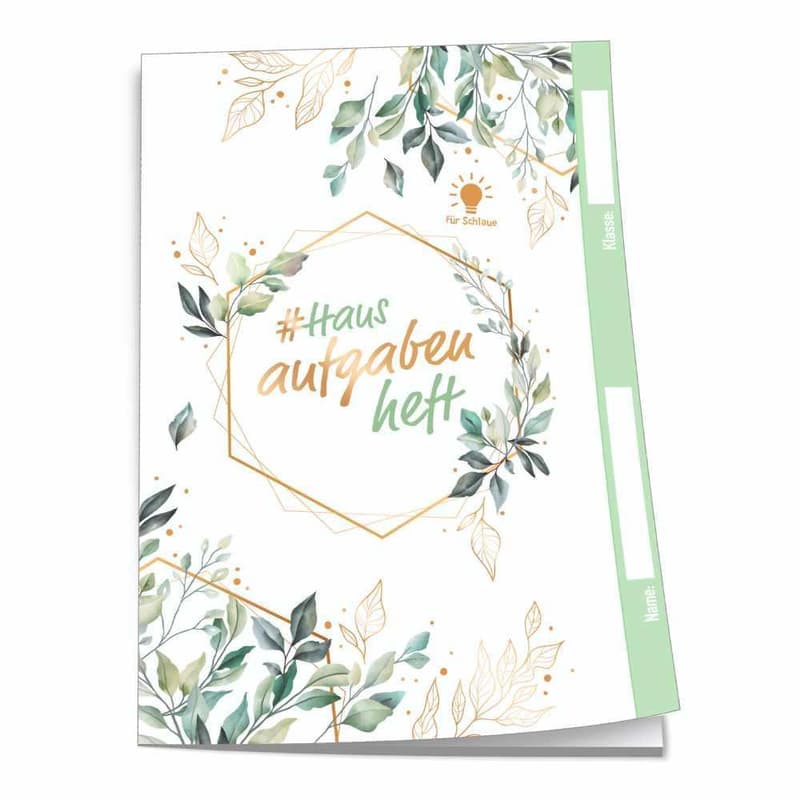 Hausaufgabenheft Natur DIN A5