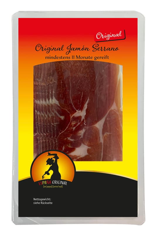 Espana Original spanischer Jamón Serrano g.t.S.
