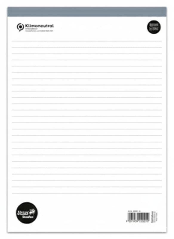 Notizblock A5 48 Blatt liniert ohne Deckblatt