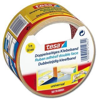 TESA Doppelseitiges Klebeband 56170 50 mm x 5 m