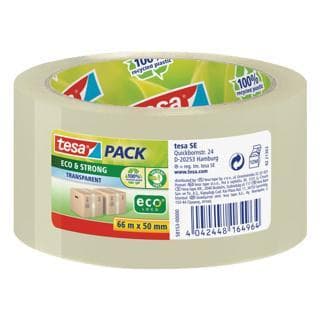 TESA Klebeband Eco & Strong 58153 50 mm x 66 m transparent