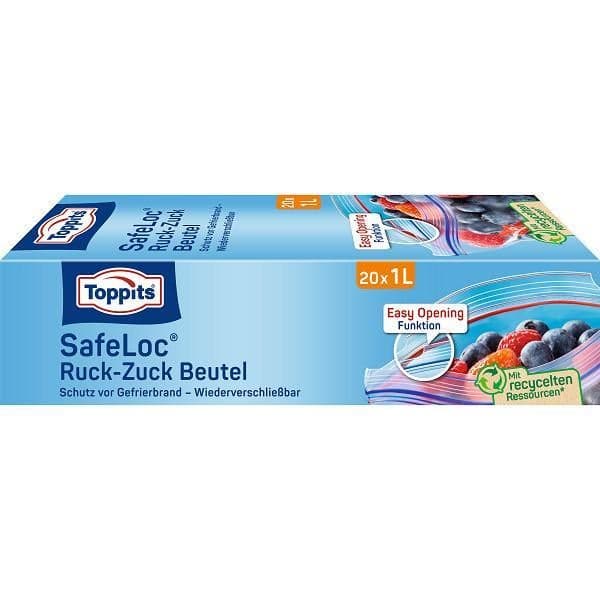 Toppits® Ruck-Zuck bag 1L, 17x23cm