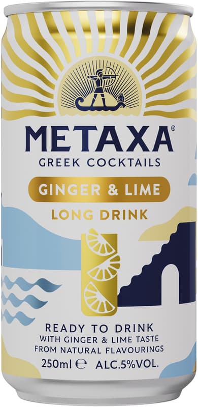 METAXA Ginger Lime (EinwegPFAND)