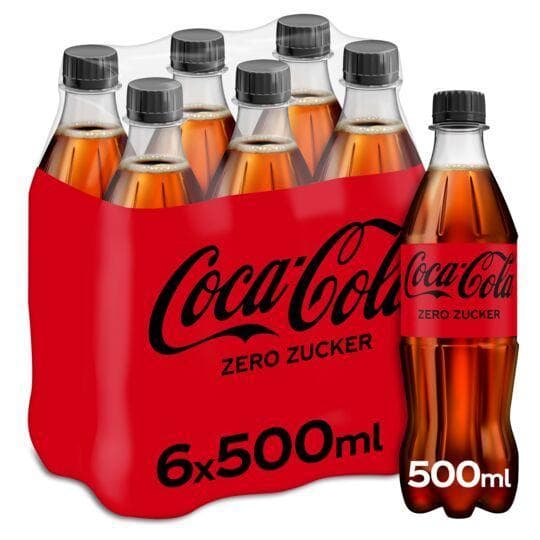 Coca-Cola Zero 6x500ml (EinwegPFAND)
