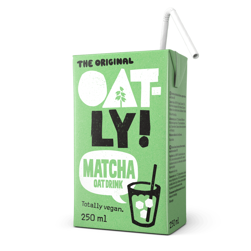 Oatly Hafer Drink Matcha to go