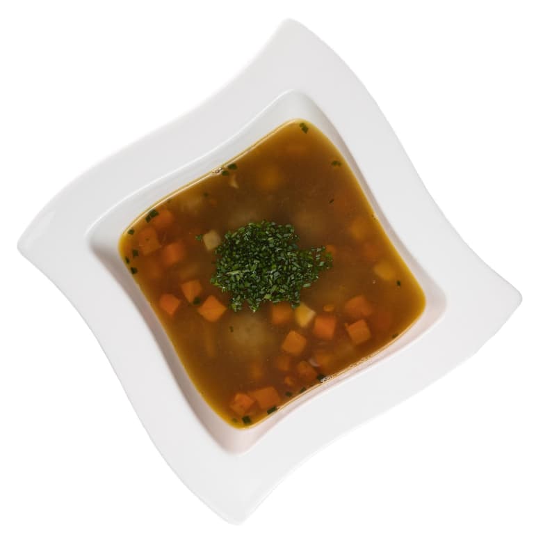 Rindssuppe mit Leberknödeln von Jan Bureš