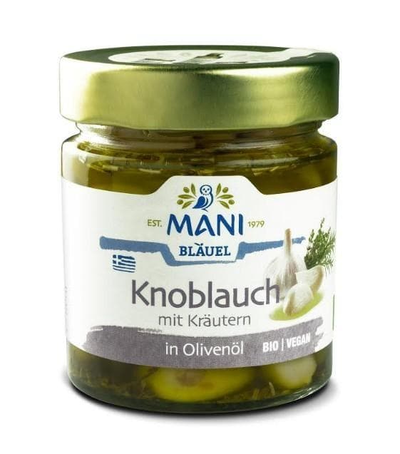 MANI BIO Knoblauch mit Kräutern in Olivenöl