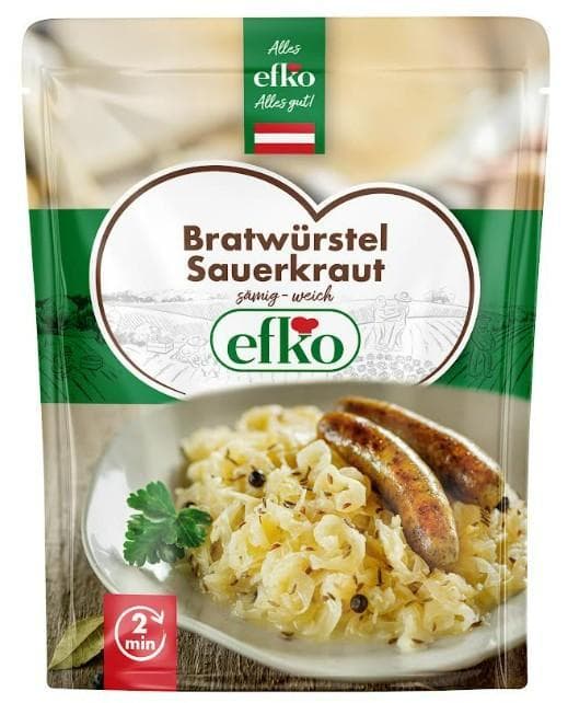 Efko Bratwürstel Sauerkraut