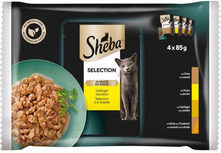 Sheba Selection in Sauce Poultry Variation 4-Pack