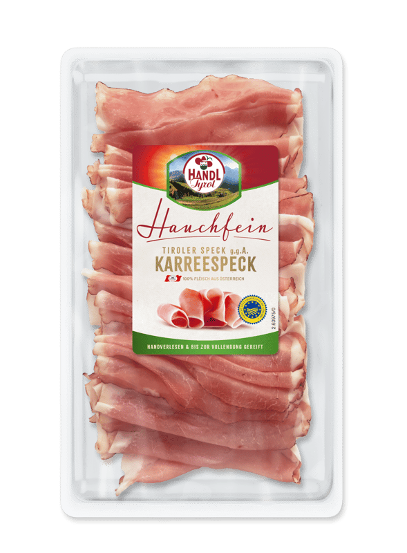 Handl Tyrol AMA carré bacon, finely sliced