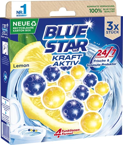Blue Star Kraft Active Lemon 3x50 g