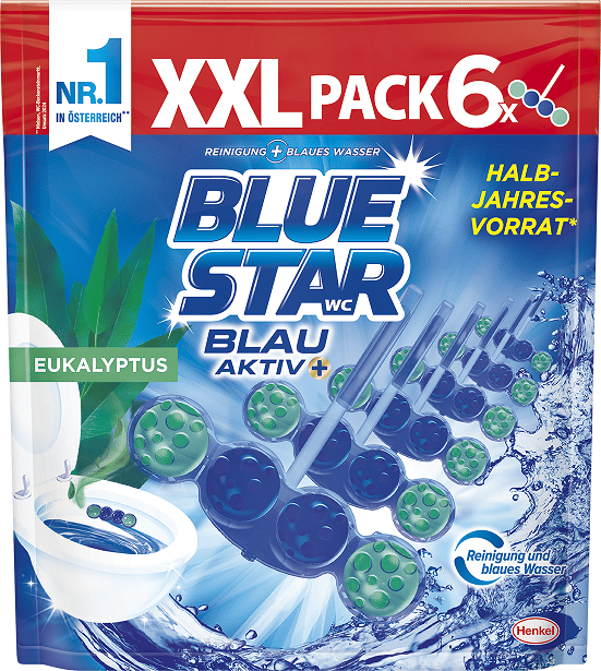 Blue Star Blue Active Eucalyptus 6x50g