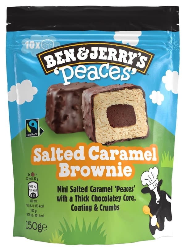 Ben & Jerry´s Cookie Salted Caramel Peaces (tiefgekühlt)
