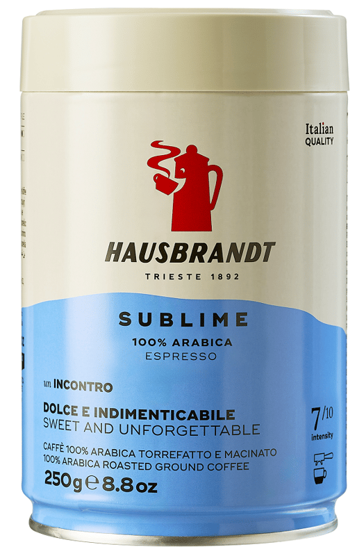 Hausbrandt SUBLIME Espresso 100% Arabica ground