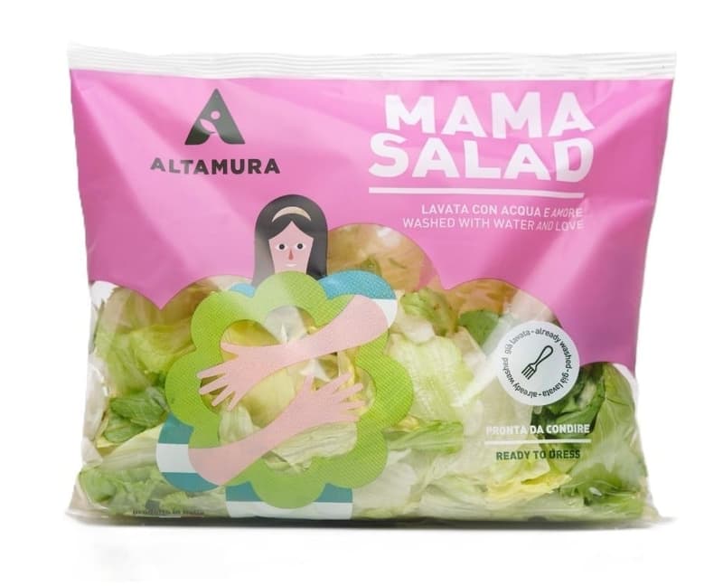 Eisbergsalat geschnitten