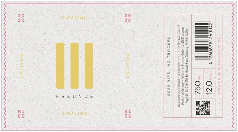 III Freunde Riesling