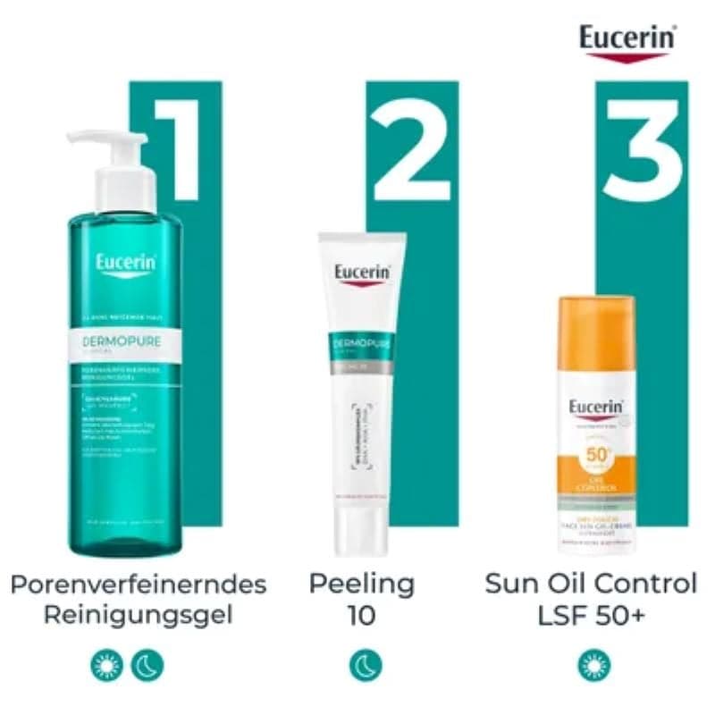 Eucerin DermoPure Clinical Peeling 10 Nachtcreme 40ml