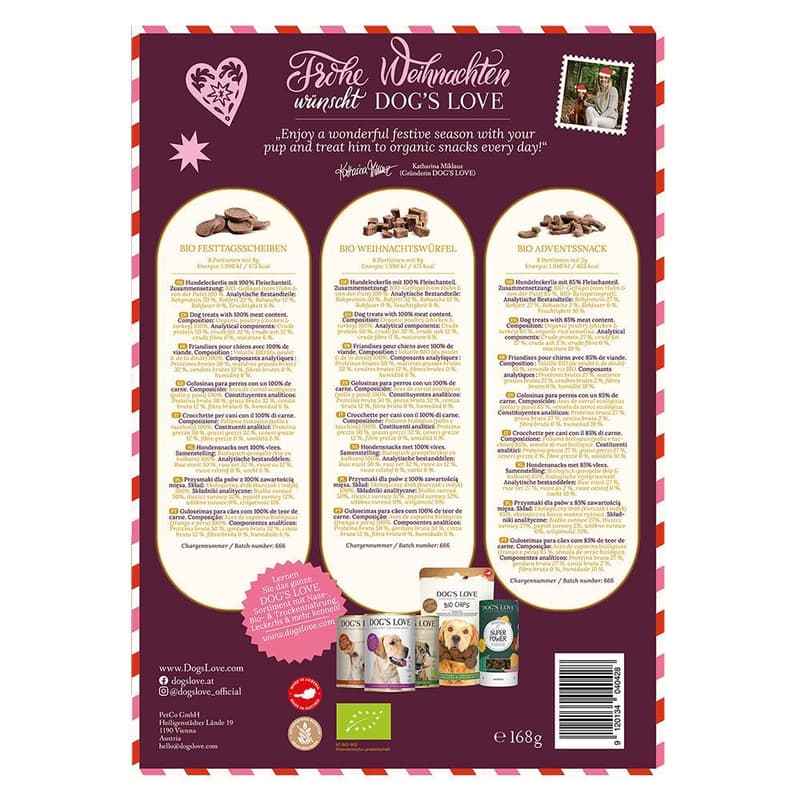 DOG'S LOVE BIO Adventskalender 2025