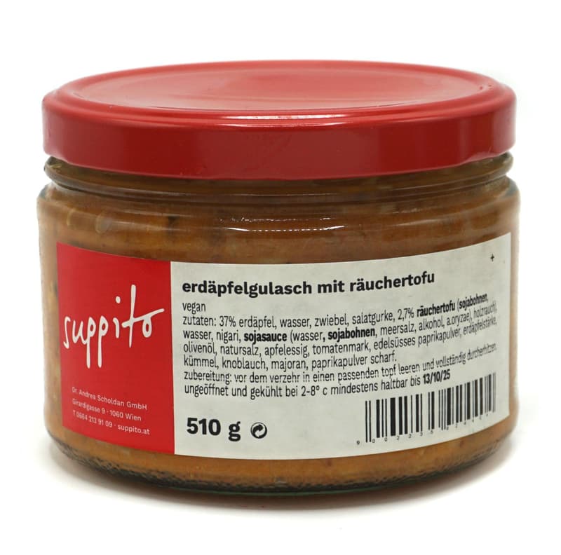 Suppito Potato Goulash with Smoked Tofu