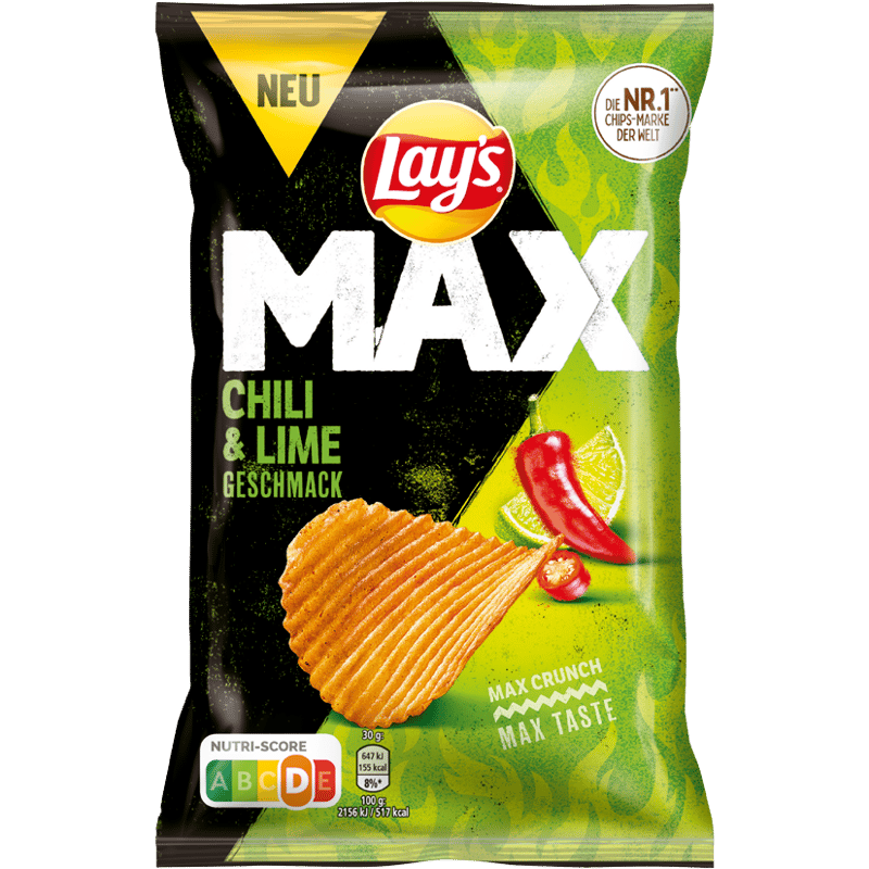 LAYS Max Chili&Lime 110g/12