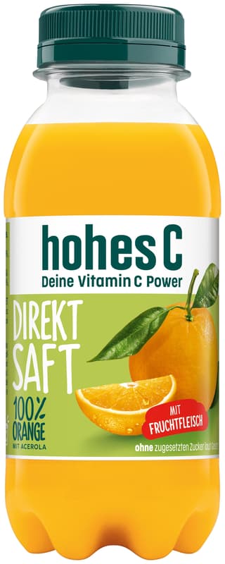hohes C Direct Juice Orange 0. 25l (Single-Use Deposit)