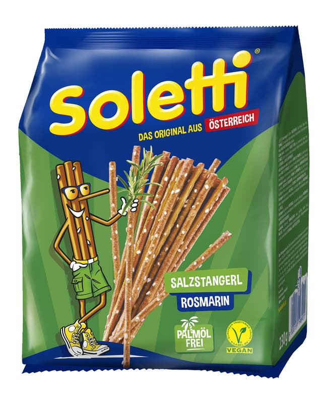 Soletti SALT STICKS ROSEMARY 230g