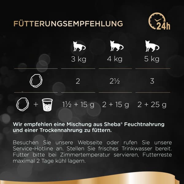 Sheba Schale Classics in Pastete mit Kalb & Huhn