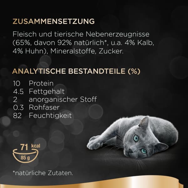 Sheba Schale Classics in Pastete mit Kalb & Huhn
